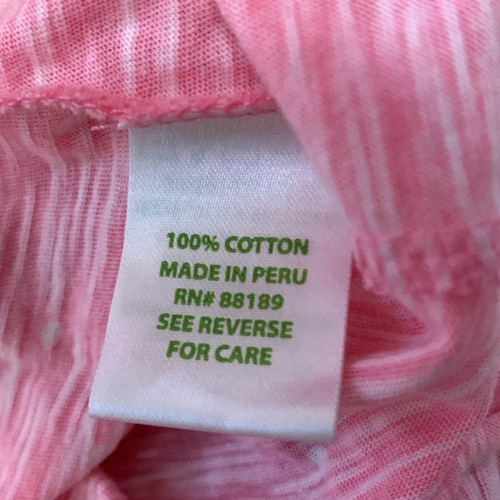 Lilly Pulitzer Strapless Pretty Pink Dot Dot Dress Size M - Picture 7 of 7